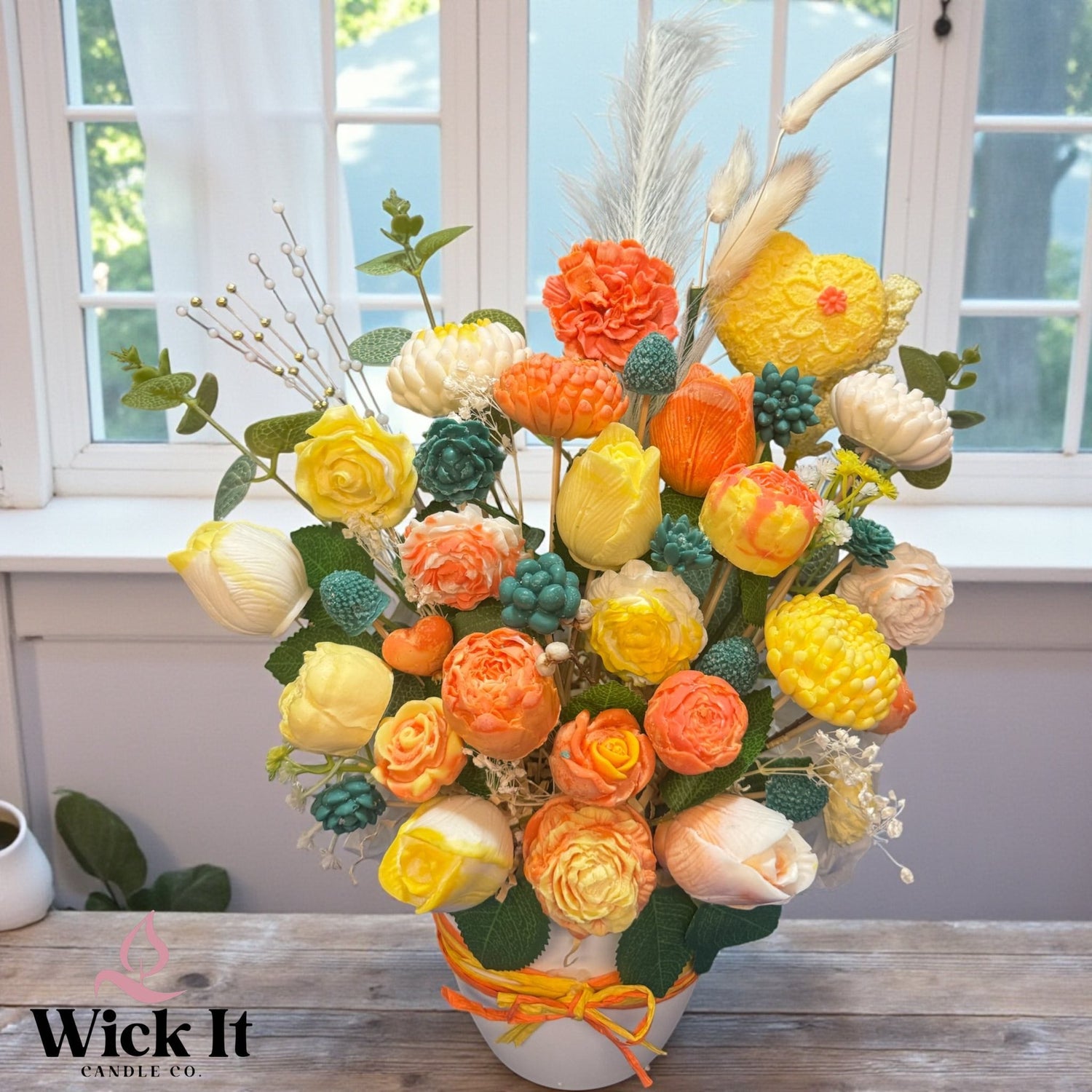 Wax Bouquet